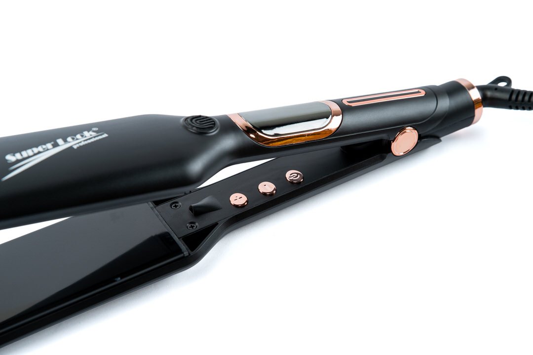 Plancha super look slp-1090 profesional de placas anchas original - Vista 2