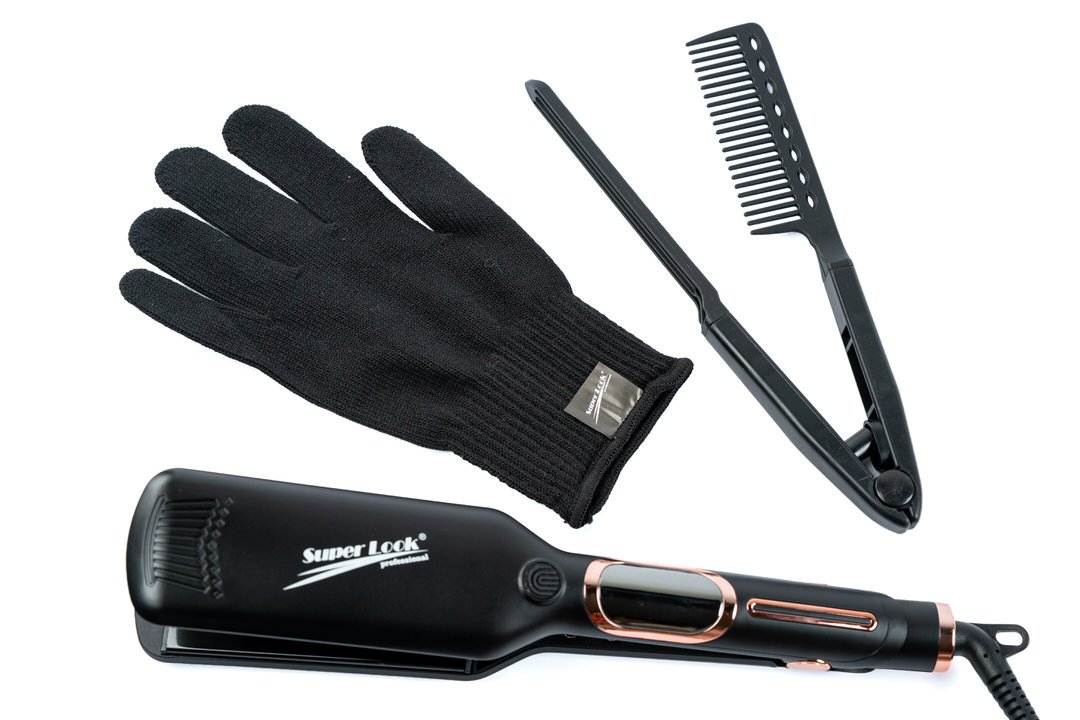 Plancha super look slp-1090 profesional de placas anchas original - Vista 3